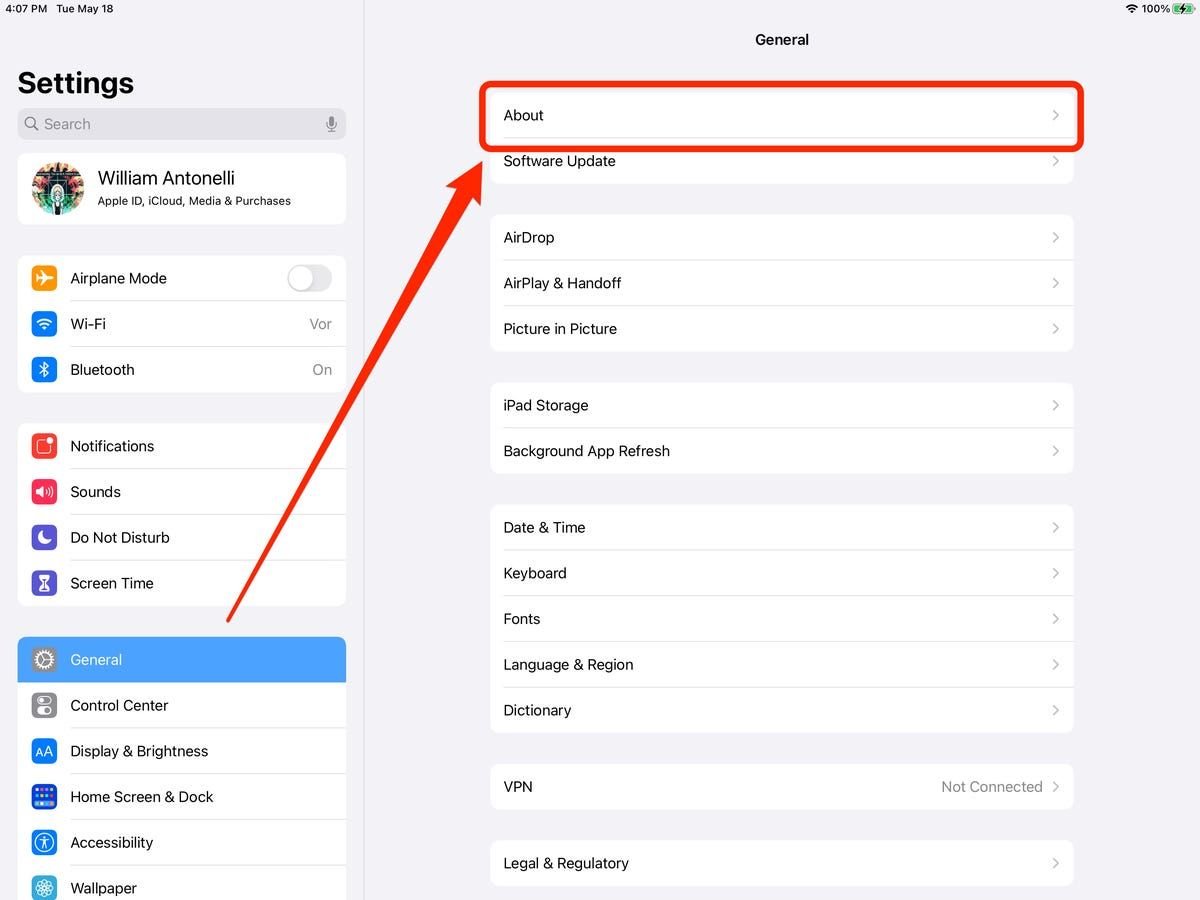What iPad Generation Do You Have? Check Your Settings